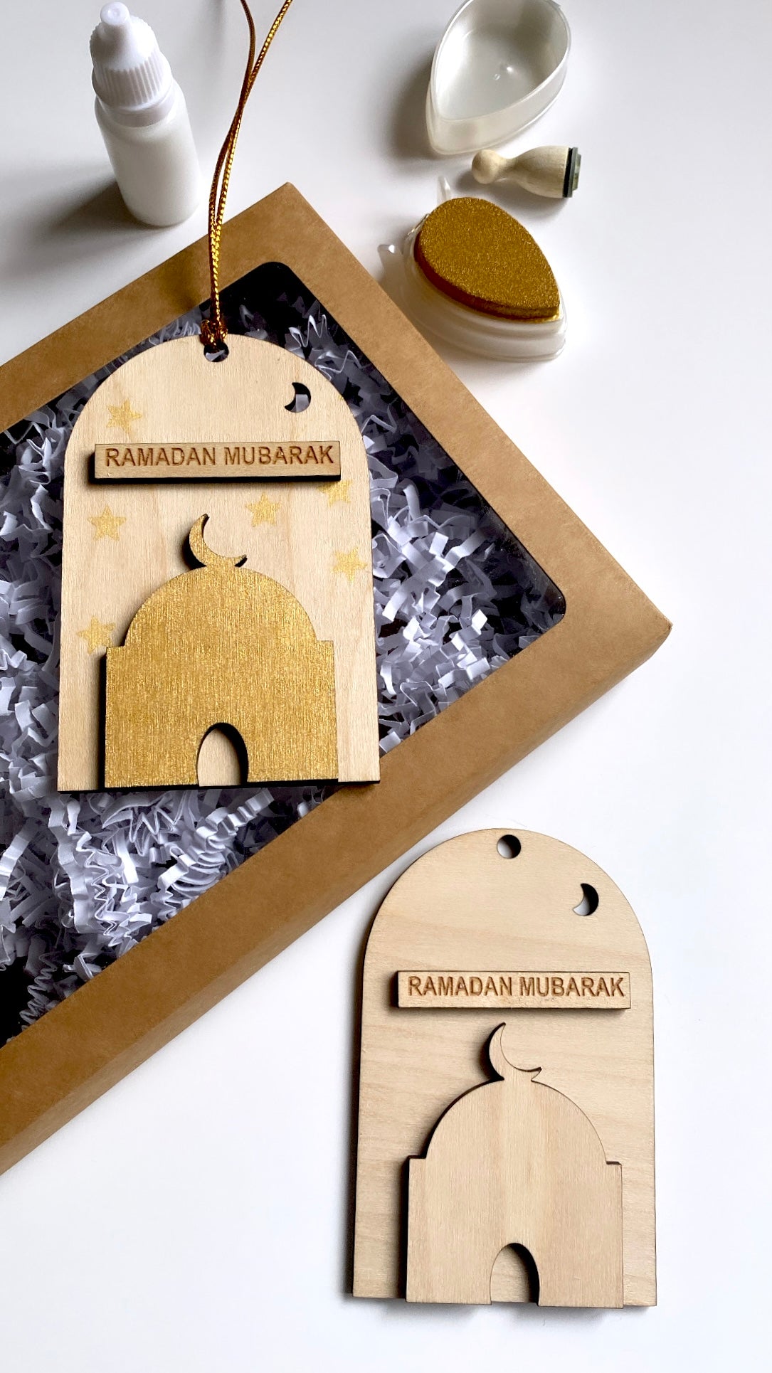 Ramadan Hanging Decor/Gift Tag Craft Kit