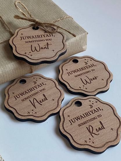 Personalised Mindful Gift Tags